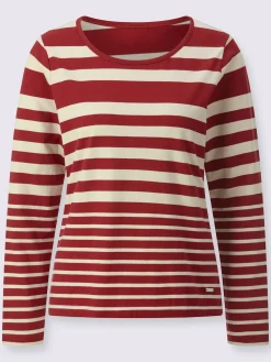 T-shirt rayé pur coton