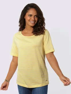 T-shirt rayé pur coton