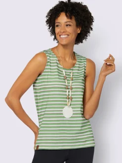 T-shirt rayé pur coton