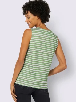 T-shirt rayé pur coton