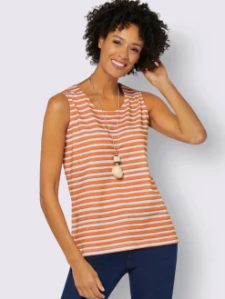 T-shirt rayé pur coton