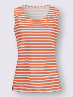 T-shirt rayé pur coton