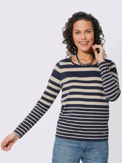 T-shirt rayé pur coton
