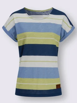 T-shirt rayé pur coton