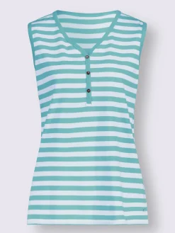 T-shirt rayé pur coton