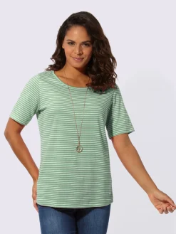 T-shirt rayé pur coton