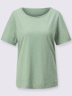T-shirt rayé pur coton