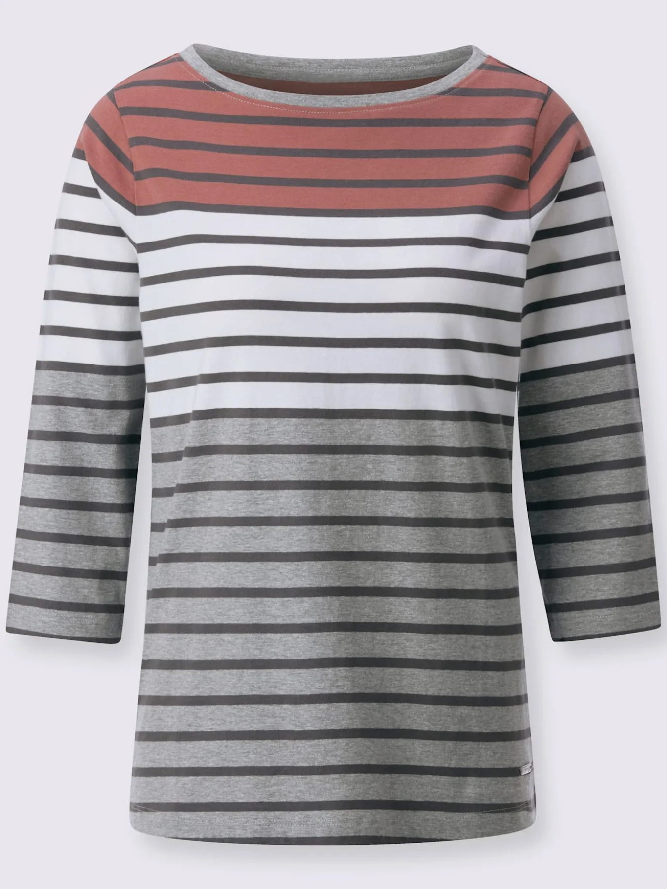 T-shirt rayé qualité coton