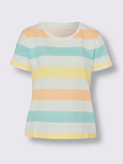 T-shirt rayé rayures tendance