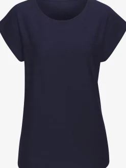 T-shirt structure rayée tendance