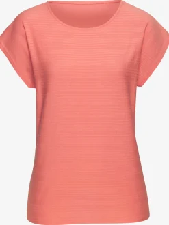 T-shirt structure rayée tendance