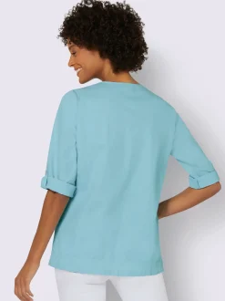 Tunique en jean pur coton