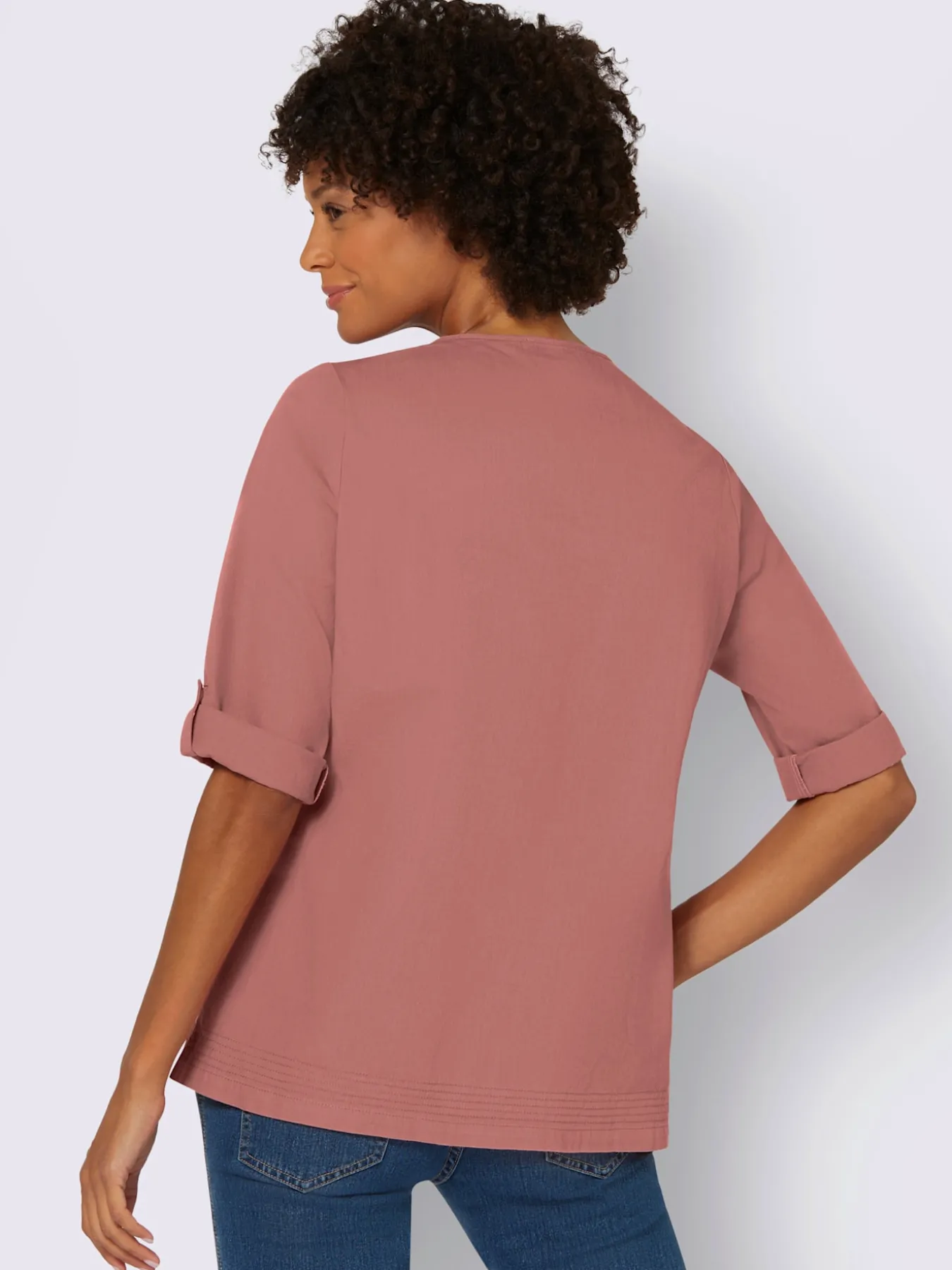Tunique en jean pur coton