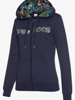 Veste à capuche broderie kangaroos