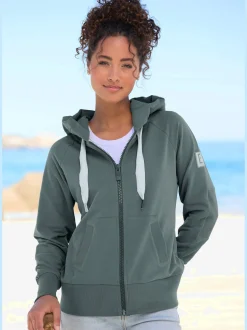 Veste à capuche grande capuche avec coulisse
