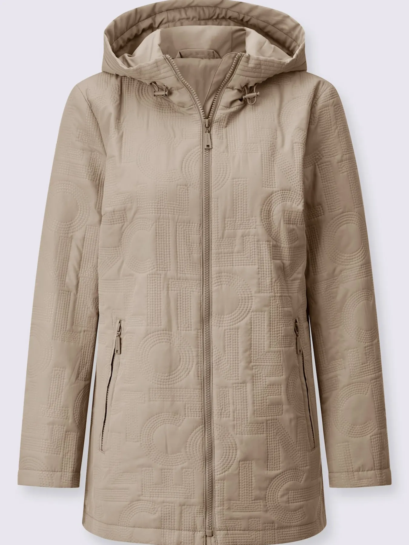 Veste aspect gaufré