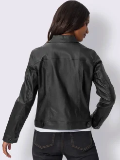 Veste blazer revêtement mat et brillant