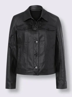 Veste blazer revêtement mat et brillant