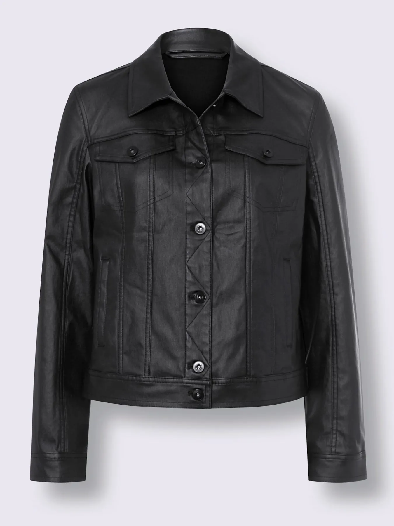 Veste blazer revêtement mat et brillant