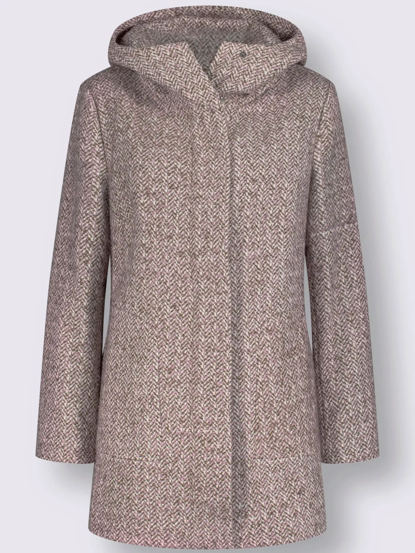 Veste bouclée aspect bouclé