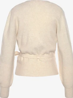 Veste cache-cœur en tricot veste en tricot douce à nouer