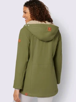 Veste capuche à coulisse et stoppeurs