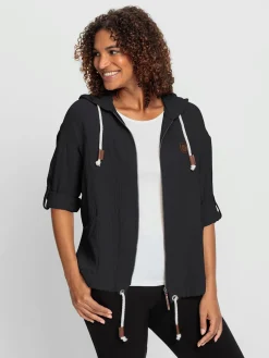 Veste chemisier pur coton