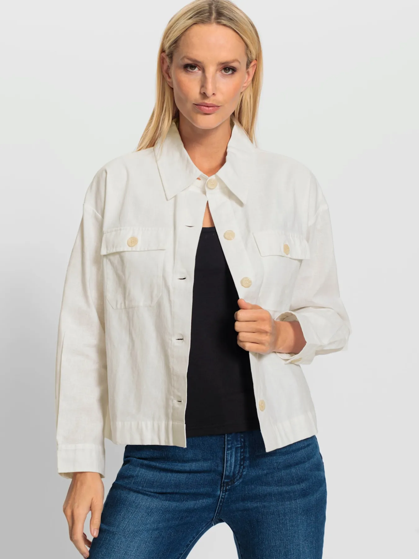 Veste chemisier qualité légère, confortable à porter