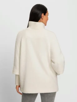 Veste col montant côtelé