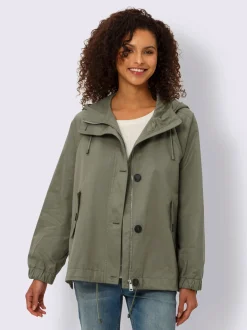 Veste de mi-saison style parka très moderne