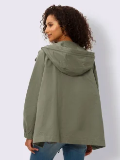 Veste de mi-saison style parka très moderne