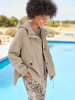 Veste de mi-saison style parka très moderne