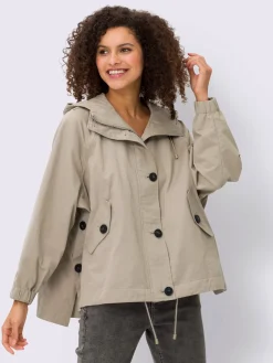 Veste de mi-saison style parka très moderne