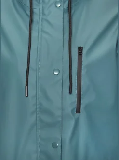 Veste de pluie parka longue à capuche