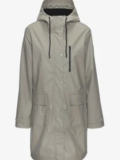 Veste de pluie parka longue à capuche