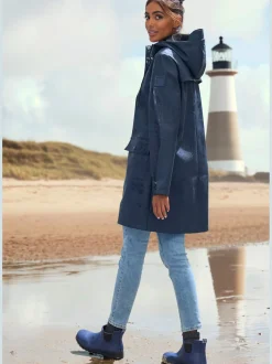 Veste de pluie parka longue à capuche
