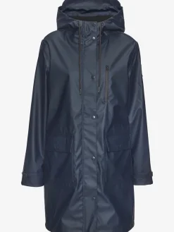 Veste de pluie parka longue à capuche