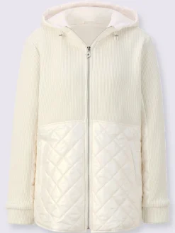 Veste d'hiver piquage en losanges