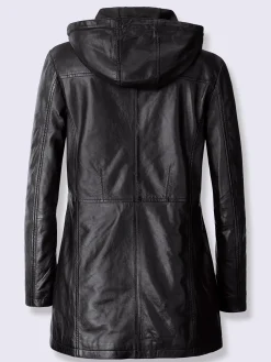 Veste en cuir cuir agneau nappa véritable