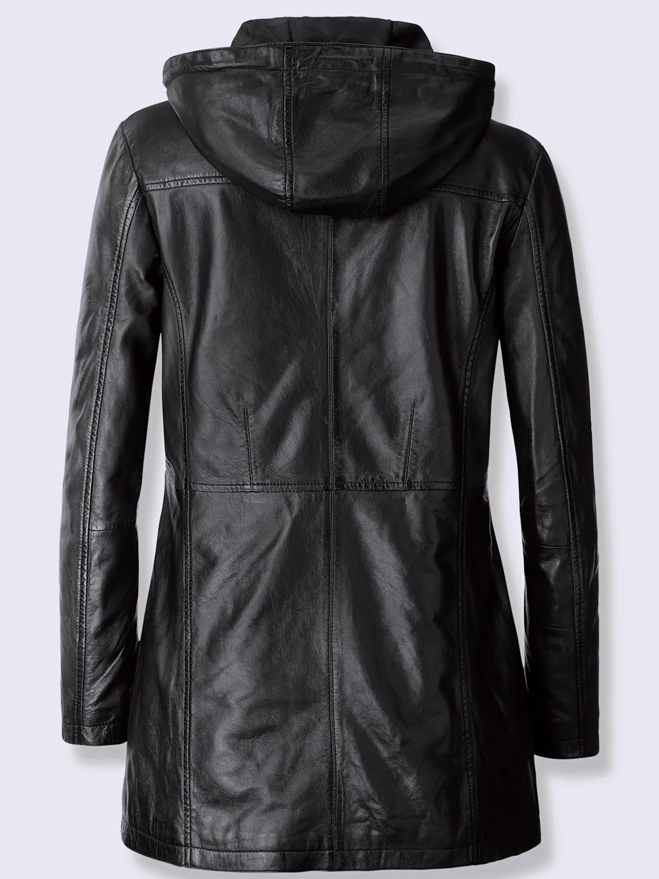 Veste en cuir cuir agneau nappa véritable
