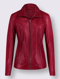 Veste en cuir forme parfaite