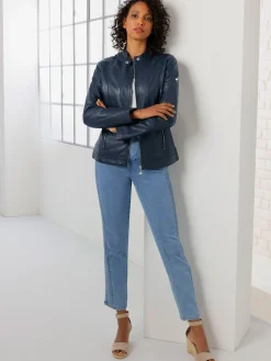Veste en cuir haute qualité
