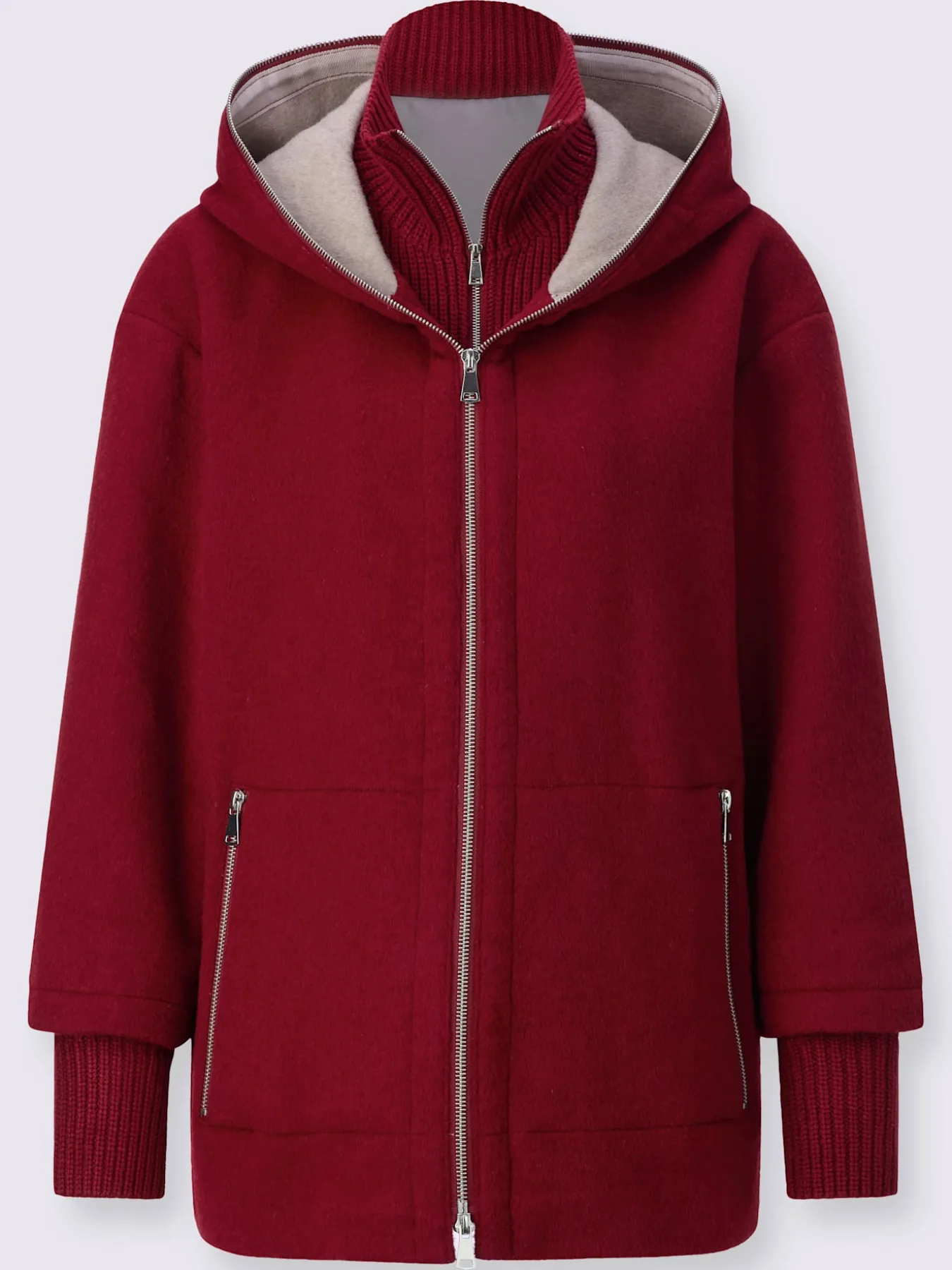 Veste en laine 50% laine vierge