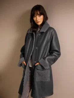 Veste en peau d'agneau 100% cuir agneau nappa