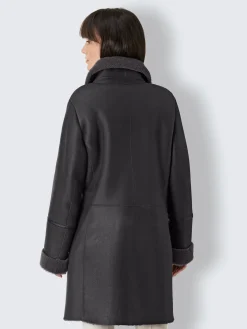 Veste en peau d'agneau 100% cuir agneau nappa