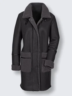 Veste en peau d'agneau 100% cuir agneau nappa