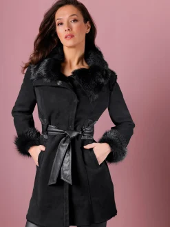 Veste en peau d'agneau haute qualité