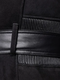 Veste en peau d'agneau haute qualité