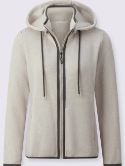 Veste en polaire qualité tricot-polaire