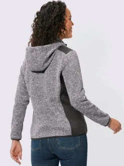 Veste en polaire qualité tricot-polaire